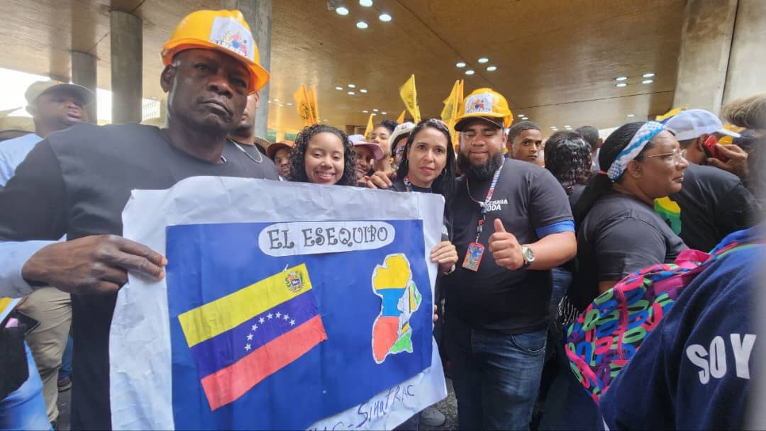 Movimiento de trabajadores y trabajadoras se unen al referéndum por el Esequibo