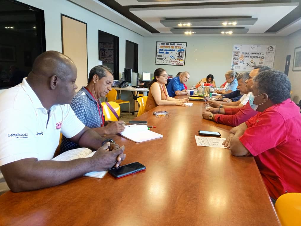 MPPPST recogió propuesta de las 7T por parte de la clase obrera en Aragua