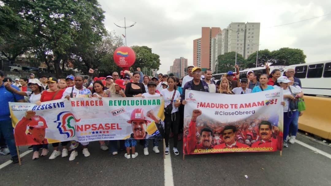 Clase Obrera y Furia Bolivariana salen a las calles de Caracas a celebrar el 4F