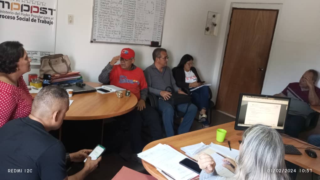 MPPPST Trujillo en apoyo al CPTT de la clase obrera escogen nuevos voceros
