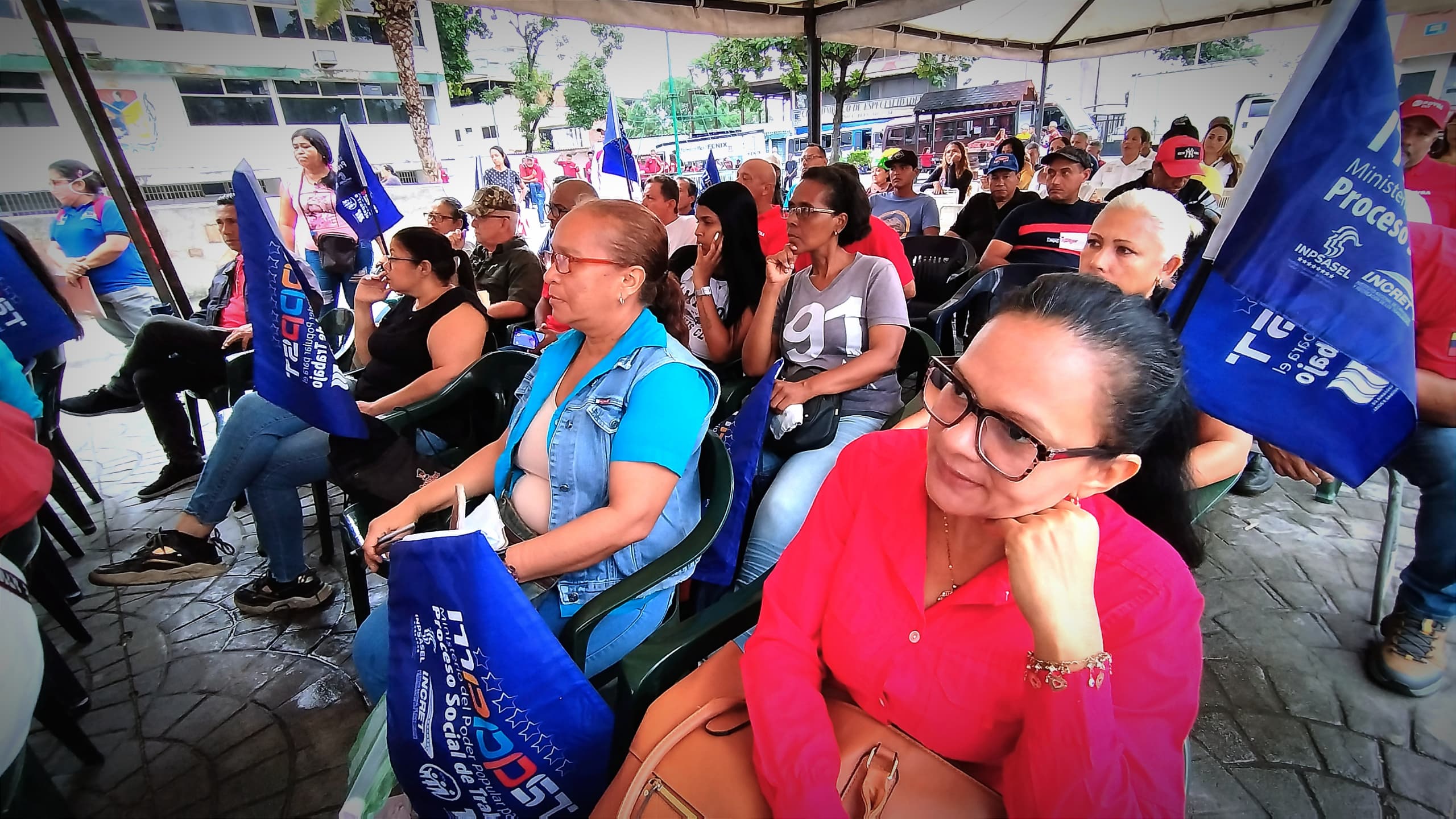 Asamblea de trabajadores en la Tribuna Antiimperialista: Rumbo al futuro próspero 2024-2030