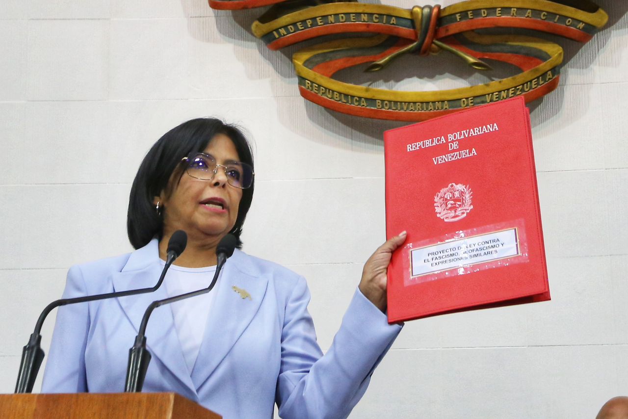 Delcy Rodriguez AN Ley contra el fascismo, neofascismo y expresiones similares