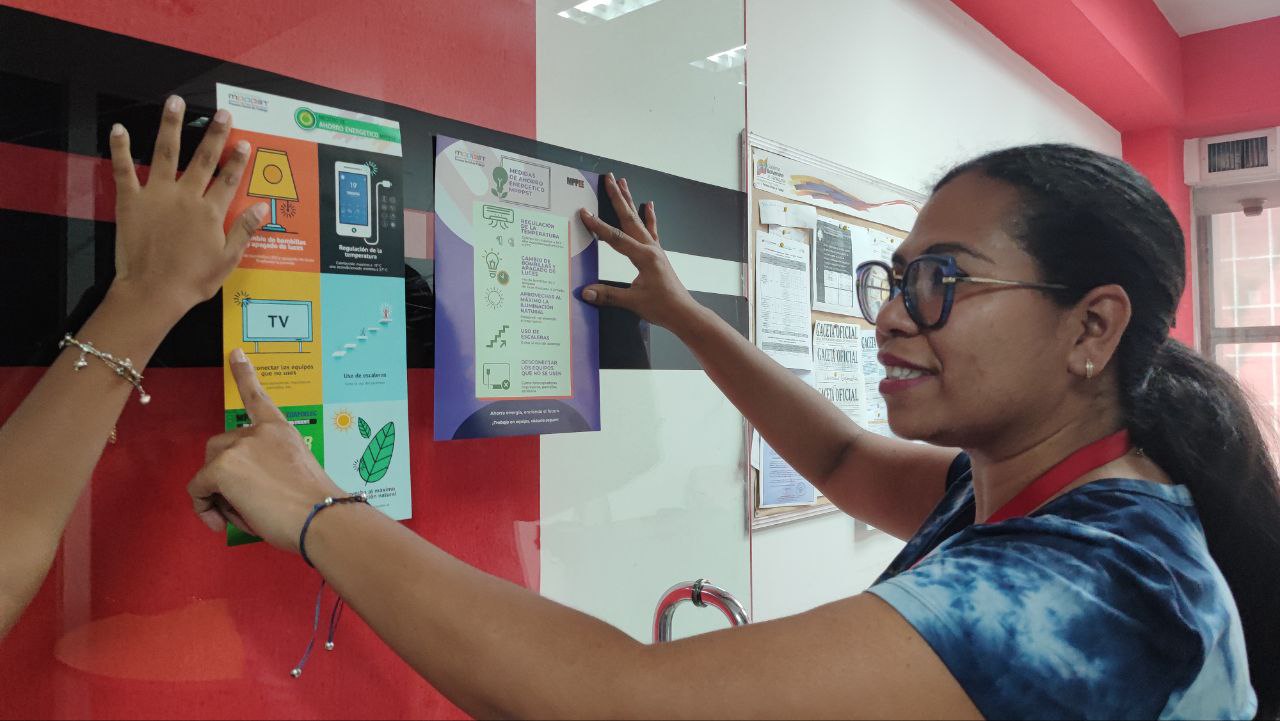 MPPPST se une a la campaña del ahorro energético