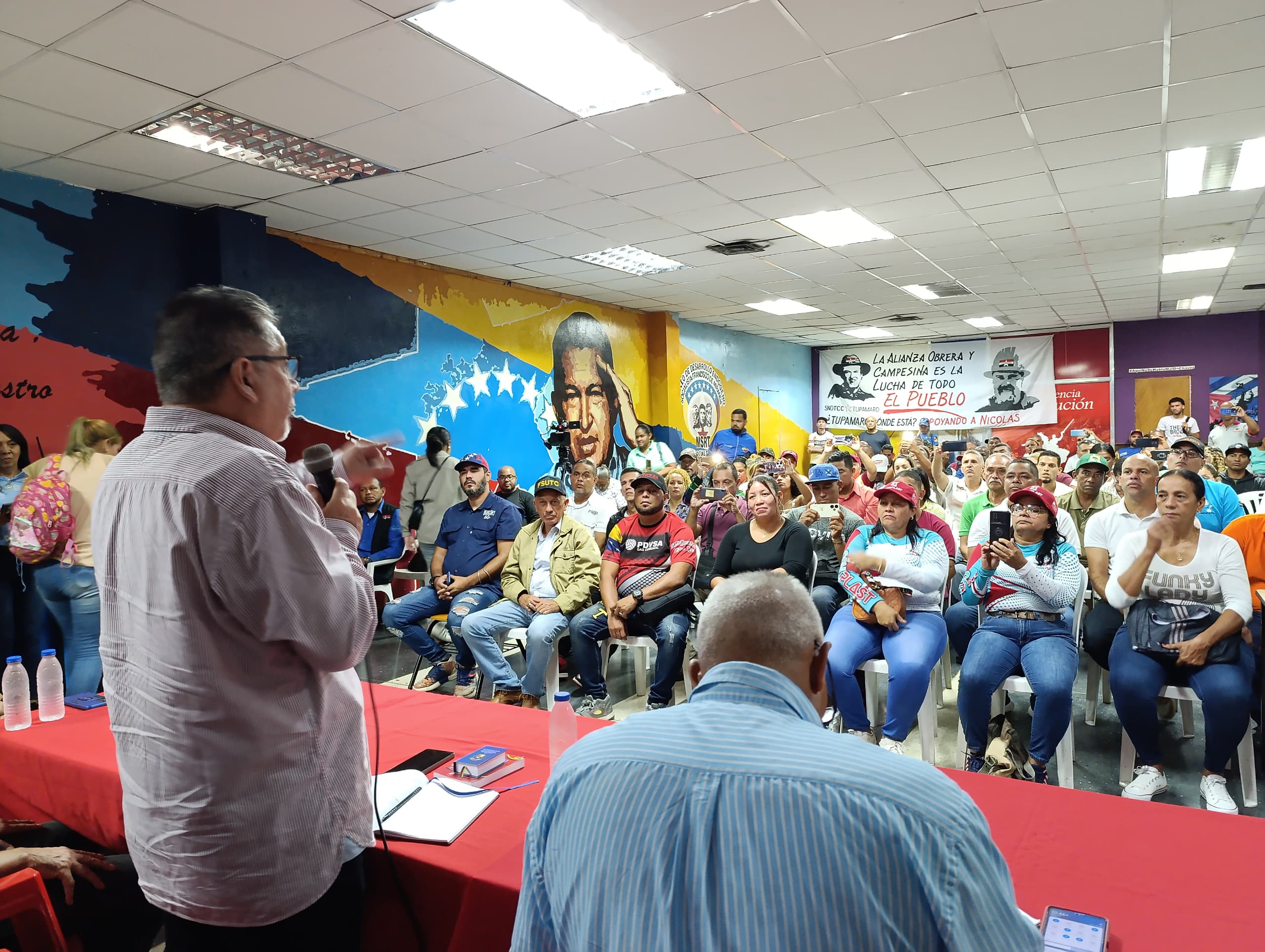 Ministro Alexis Corredor: Trabajadores y trabajadoras de Miranda y sus organizaciones sindicales apuestan a la Diplomacia de Paz
